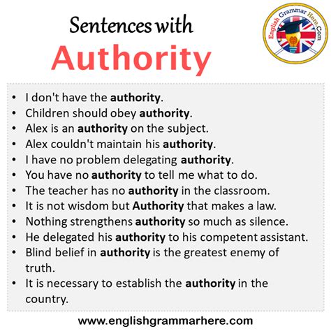 another word for authority.